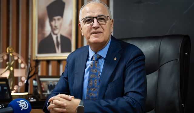 Türkiye Voleybol Federasyonu Başkanı Üstündağ, AA'nın 'Yılın Kareleri' oylamasına katıldı