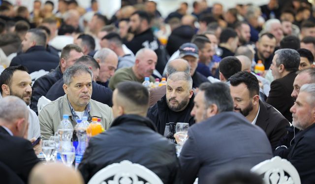 Arnavutköy Belediyesi Kuzey Makedonya'da iftar programı düzenledi