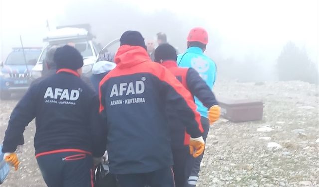 Aydın'da uçurumda ceset bulundu