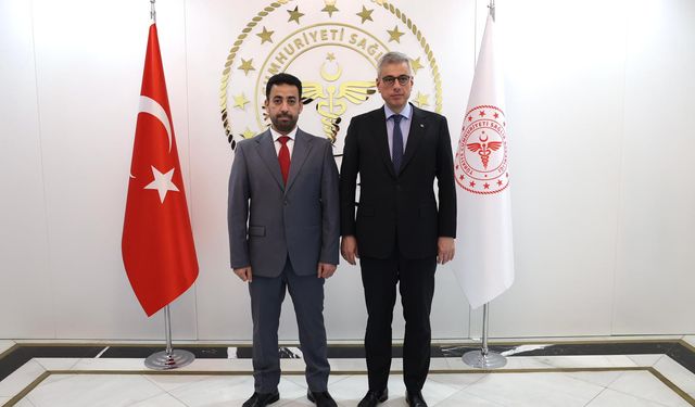 Sağlık Bakanı Memişoğlu, Suriyeli mevkidaşı Musab Nizal el-Ali ile bir araya geldi