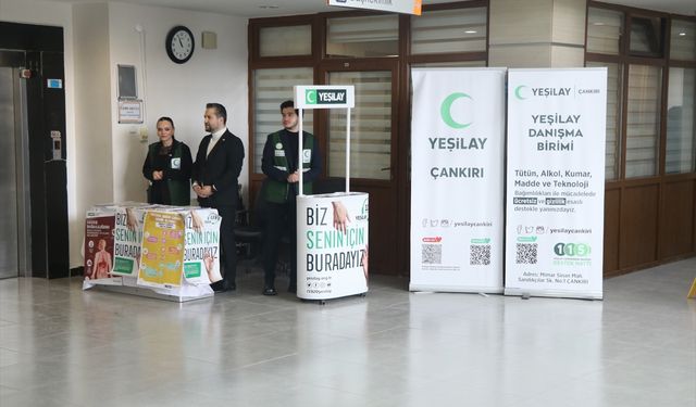 Yeşilayın Çankırı'da hayata geçirdiği danışma birimleri ile danışan sayısında artış sağlandı