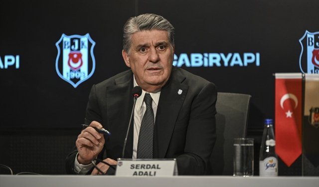 Beşiktaş Kulübü Başkanı Serdal Adalı'dan derbi öncesi hakem uyarısı: