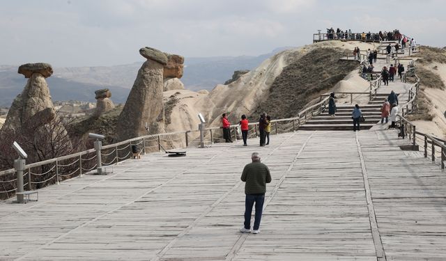 Kapadokya bayram tatilinde yerli turistleri ağırlamaya hazırlanıyor