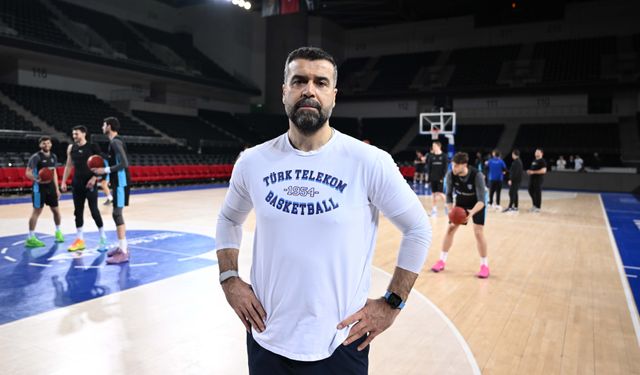 Türk Telekom Başantrenörü Erdem Can'ın odağı BKT Avrupa Kupası çeyrek finali: