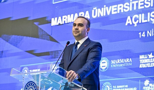 Bakan Kacır, Marmara Üniversitesi Milli Teknoloji Atölyesi Açılış Töreni'nde konuştu: