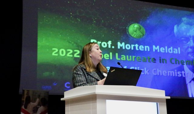 Nobel ödüllü Meldal, Kocaeli'de öğrencilerle buluştu