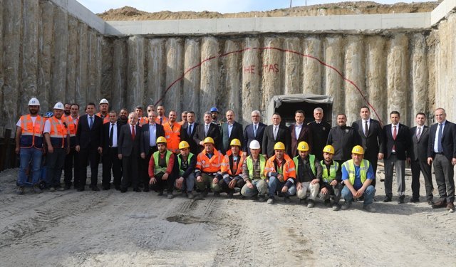 TBMM Plan ve Bütçe Komisyonu Başkanı Muş Samsun Batı Çevre Yolu inşaatını inceledi