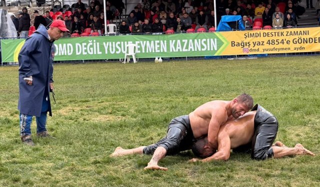 4. Mustafa Kiremitli Yağlı Güreşleri'nde başpehlivanlığı Cengizhan Şimşek kazandı