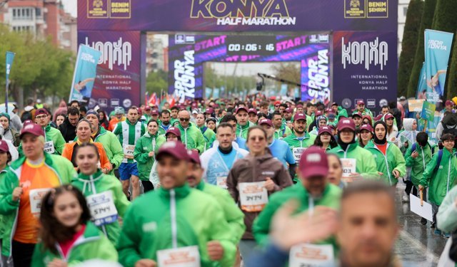 5. Uluslararası Konya Yarı Maratonu koşuldu