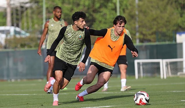 Alanyaspor, Kayserispor maçının hazırlıklarına başladı