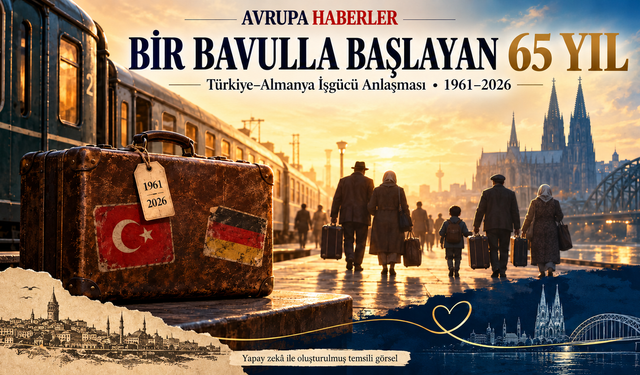 Bir bavulla başlayan 65 yıl: Türkiye–Almanya İşgücü Anlaşması’nın yıl dönümü