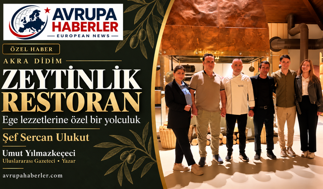 Didim’de bahçeden ve denizden sofraya: Zeytin’lik’in mutfak hikâyesi