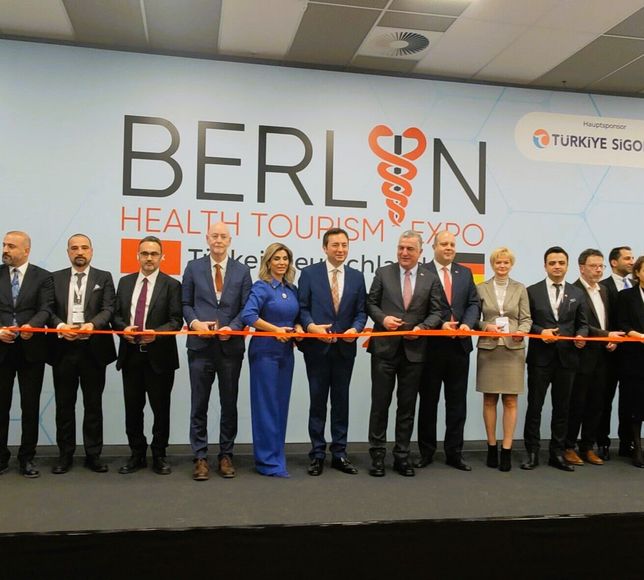 Umut Yılmazkeçeci Uluslararası Berlin Sağlık Fuarında