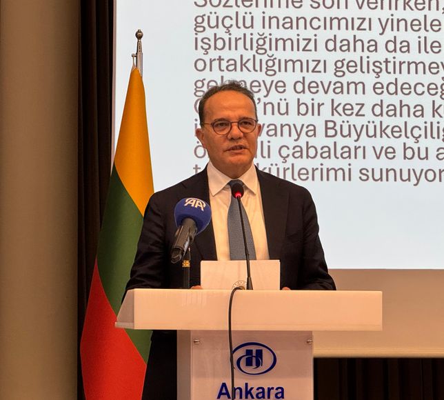 Ankara'da Litvanya Restorasyon Günü kutlandı