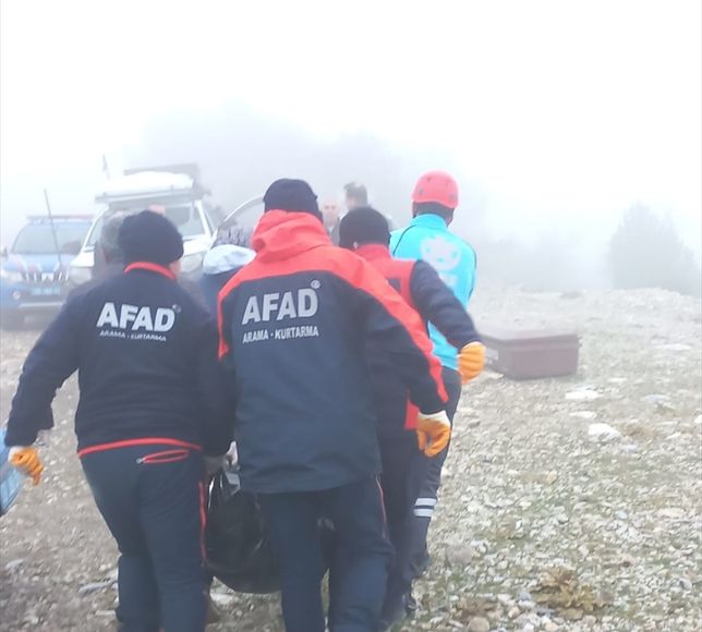 Aydın'da uçurumda ceset bulundu