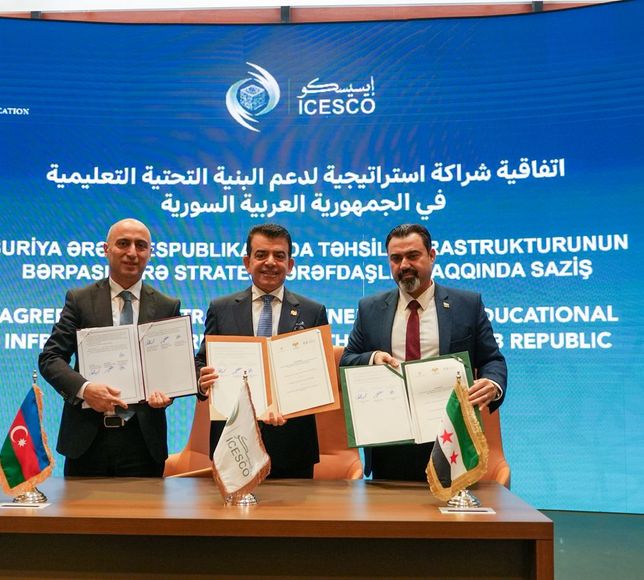 Azerbaycan, Suriye'de eğitim altyapısının inşa ve onarımına destek sağlayacak