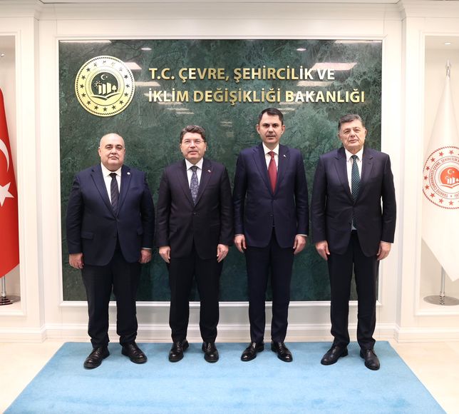 Çevre, Şehircilik ve İklim Değişikliği Bakanı Kurum ile Adalet Bakanı Tunç görüştü
