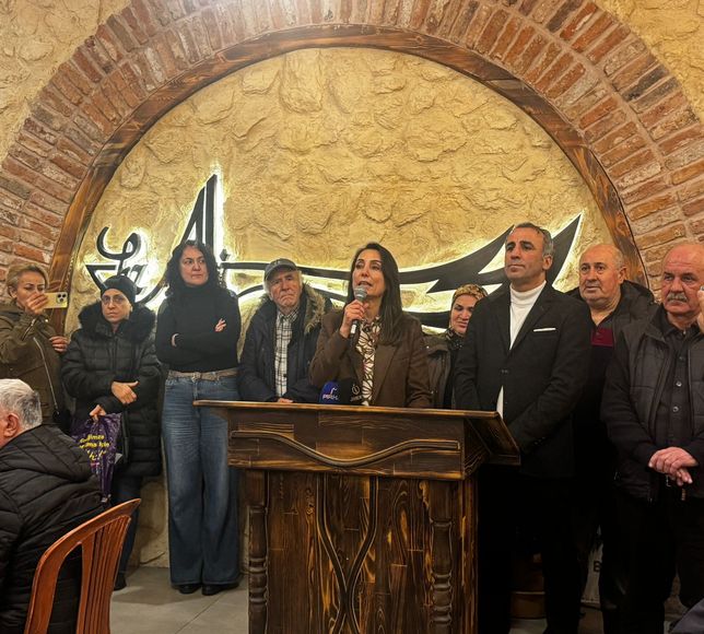 DEM Parti Eş Genel Başkanı Hatimoğulları 'Hızır Lokması' programına katıldı