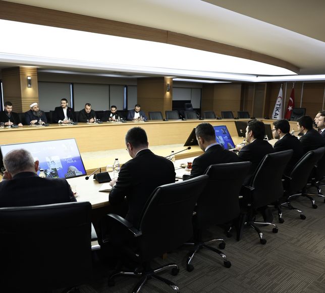 Halep Müftüsü Şaşo ve beraberindeki heyet, TİKA Başkanı Eren'i ziyaret etti