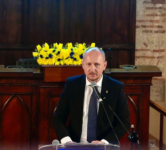 Hollanda'nın İstanbul Başkonsolosluğunda Rusya-Ukrayna Savaşı'nın 4. yılında anma etkinliği düzenlendi