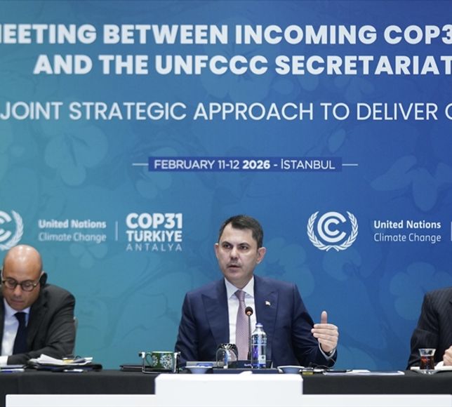 İstanbul'da, bakan Kurum başkanlığında COP31'in başlangıç toplantısı yapıldı