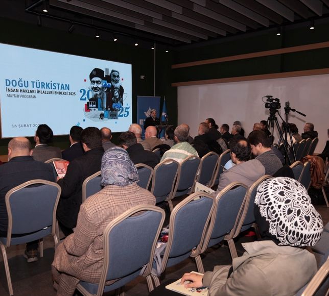 İstanbul'da 'Doğu Türkistan İnsan Hakları İhlalleri Endeksi 2025' kamuoyuyla paylaşıldı