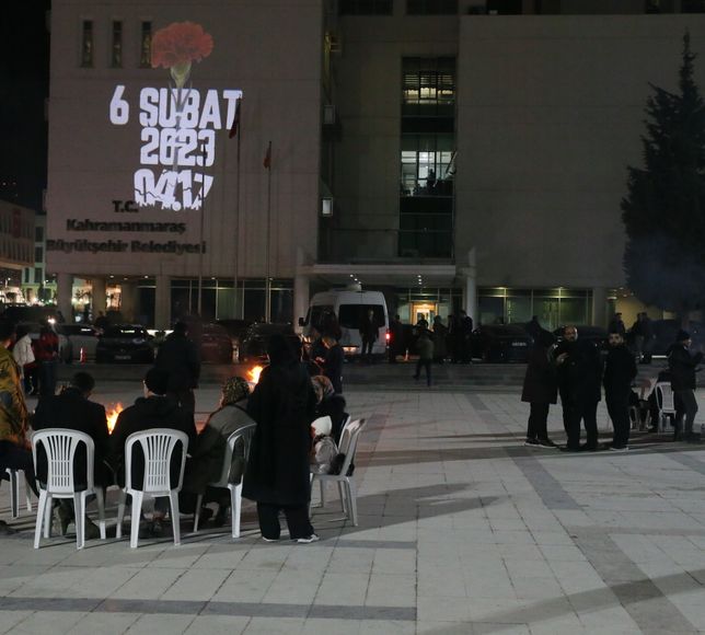 Kahramanmaraş'ta 6 Şubat 2023'teki depremlerde hayatını kaybedenler anıldı