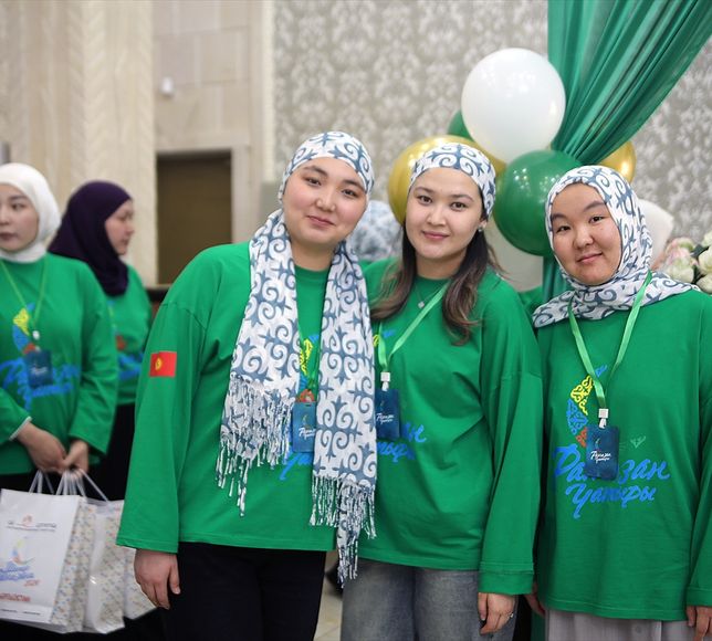 Kırgızistan'da 10. Geleneksel İftar Sofrası kuruldu