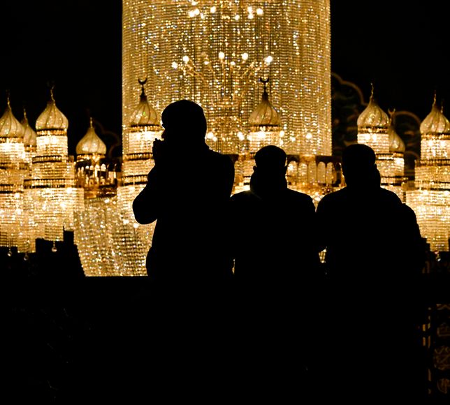 Rusya'nın başkenti Moskova'da ilk teravih namazı kılındı