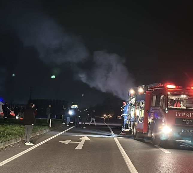 Sakarya'da yangın çıkan otomobil kullanılamaz hale geldi