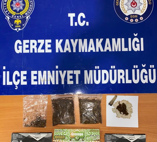 Sinop'ta uyuşturucu operasyonunda 3 zanlı yakalandı