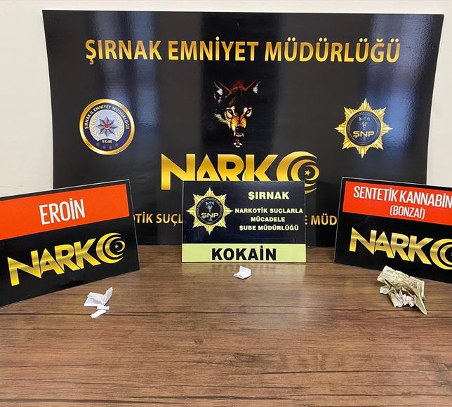 Şırnak'ta uyuşturucu operasyonunda 5 şüpheli gözaltına alındı