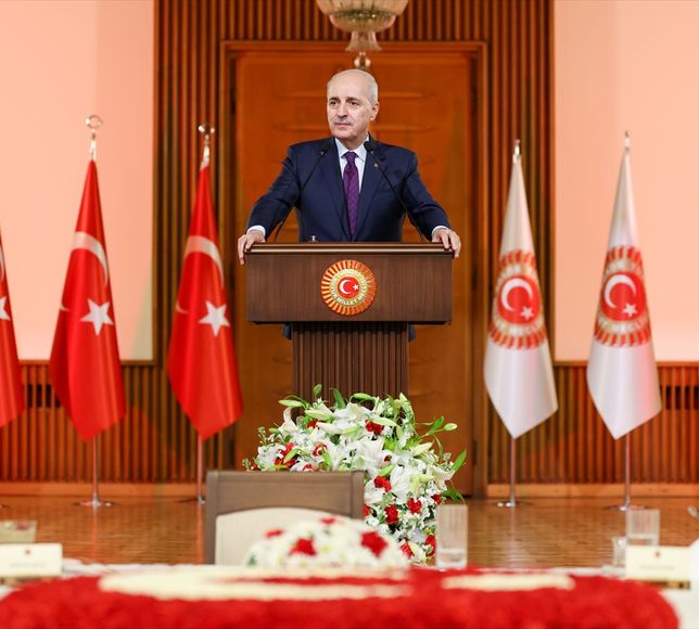 TBMM Başkanı Kurtulmuş, Meclis'teki 'Valiler Buluşması' programında konuştu: