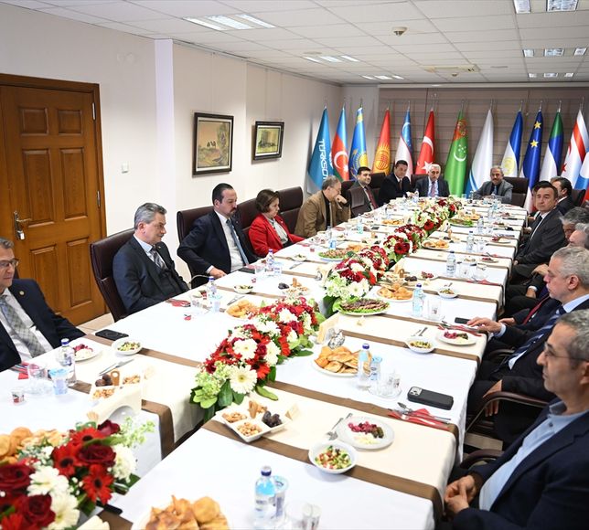 TÜRKSOY'un ev sahipliğinde Ankara'da iftar verildi