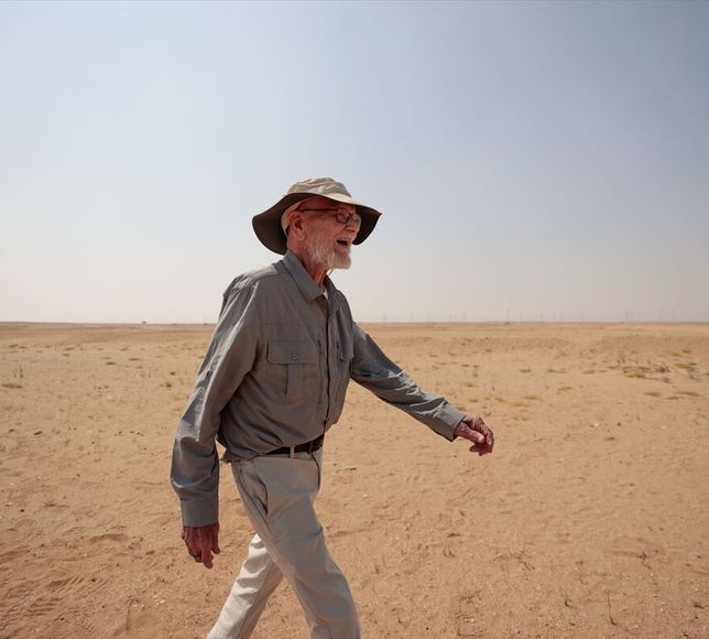 ABD'li David, eşine verdiği sözü tutmak için 83 yaşında umre yapıp hicret yürüyüşüne katıldı