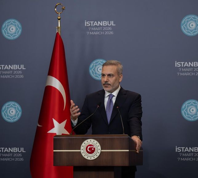 Bakan Fidan, TDT Dışişleri Bakanları Konseyi Gayriresmi toplantısının ardından basına konuştu: (1)