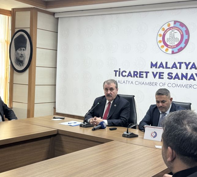 BBP Genel Başkanı Destici, Malatya'da ziyaretlerde bulundu