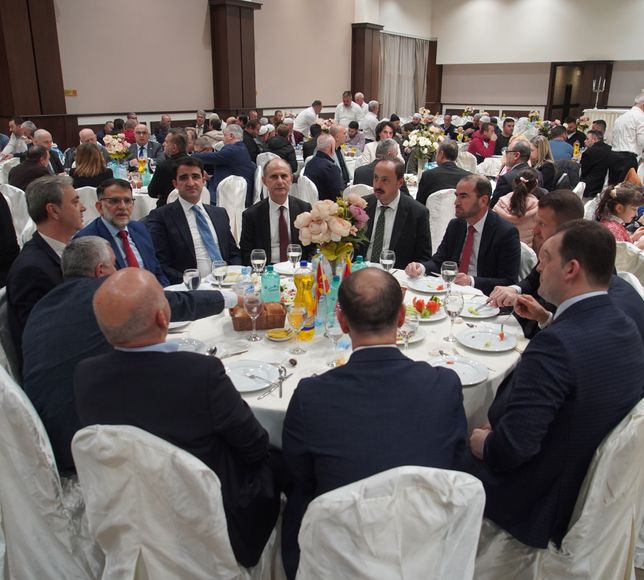 Edirne Valiliği, Kuzey Makedonya'da iftar programı düzenledi