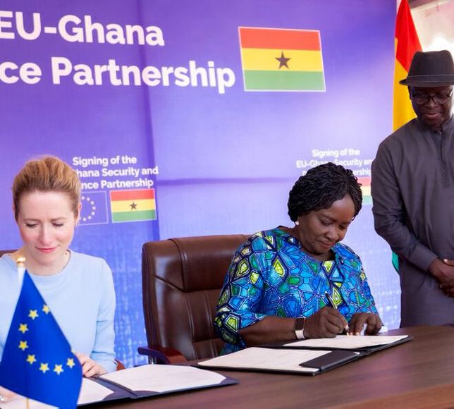 Gana ile AB arasında güvenlik ve savunma ortaklığı anlaşması imzalandı