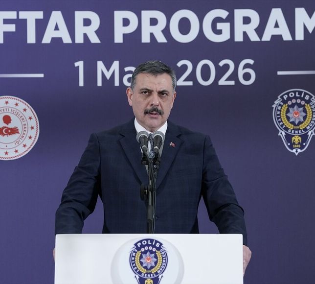 İçişleri Bakanı Çiftçi, Emniyet Genel Müdürlüğü iftar programında konuştu: