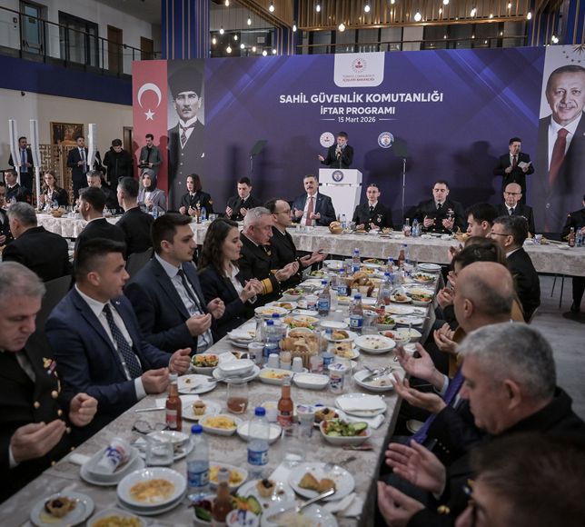 İçişleri Bakanı Çiftçi, Sahil Güvenlik Komutanlığı İftar Programı'nda konuştu: