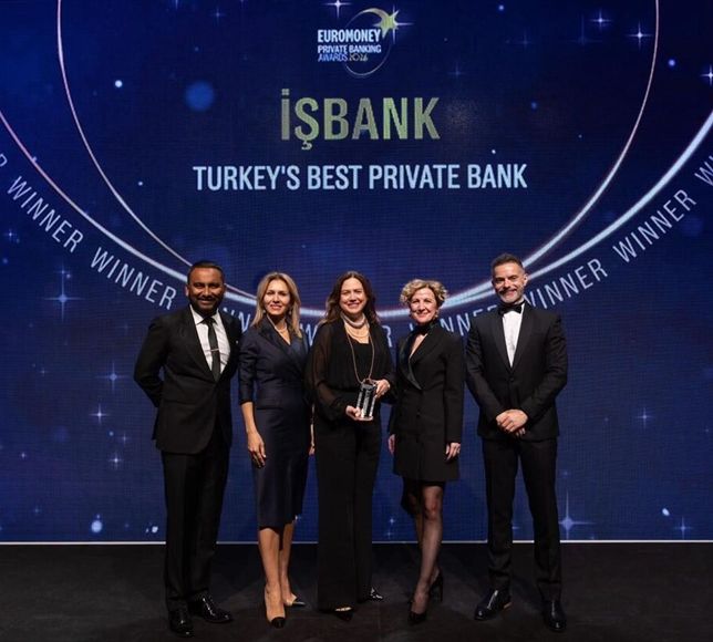 İş Bankasına 'Özel Bankacılık Alanında Türkiye'nin En İyi Bankası' ödülü