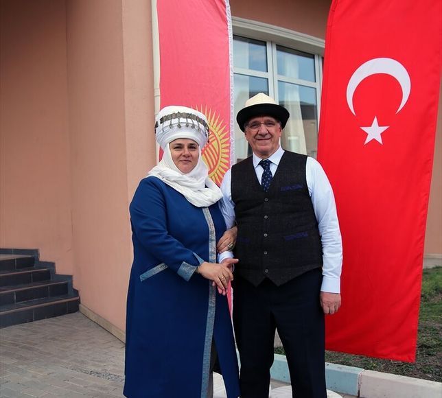 Kırgızistan-Türkiye Manas Üniversitesi'nde Nevruz Bayramı coşkuyla kutlandı