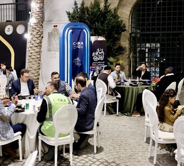 TİKA, Libya'nın başkenti Trablus'un eski şehir bölgesinde iftar programı düzenledi