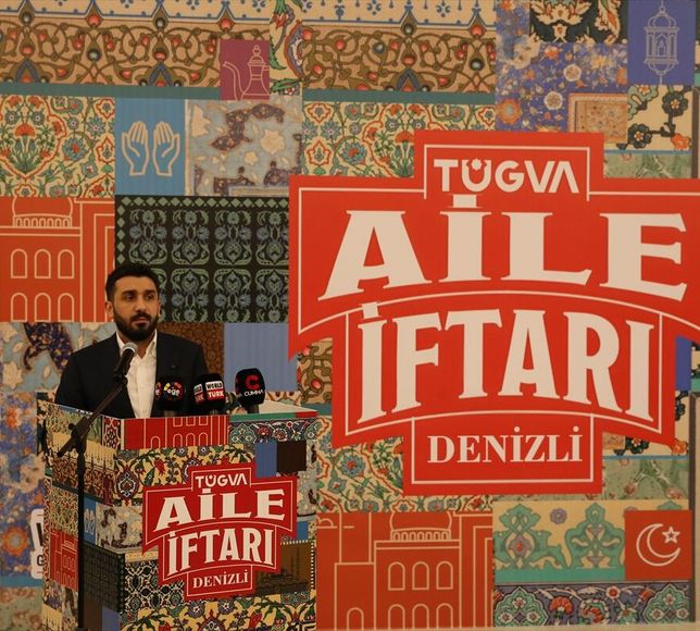 TÜGVA, Denizli'de 'Büyük Aile İftarı' düzenledi
