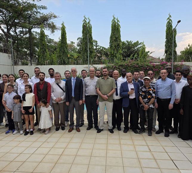 Türkiye'nin Abuja Büyükelçiliğinde bayramlaşma töreni düzenlendi