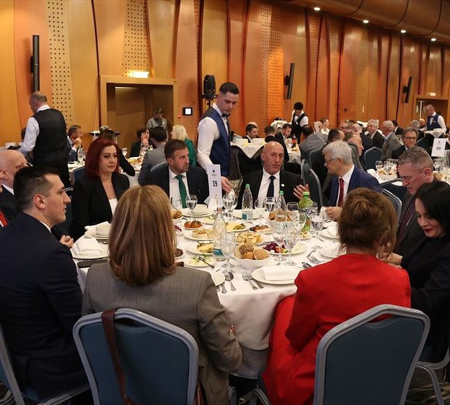 Türkiye'nin Priştine Büyükelçiliği iftar programı düzenledi