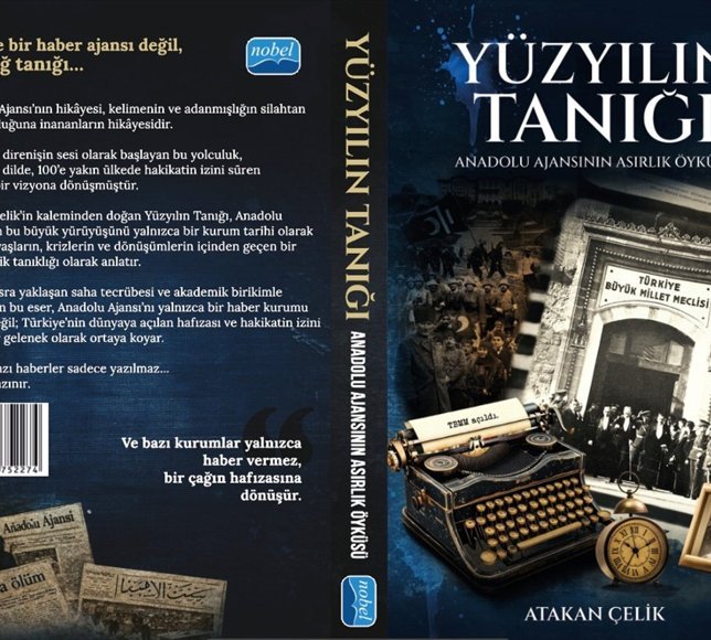 Anadolu Ajansının asırlık öyküsü kitaplaştı