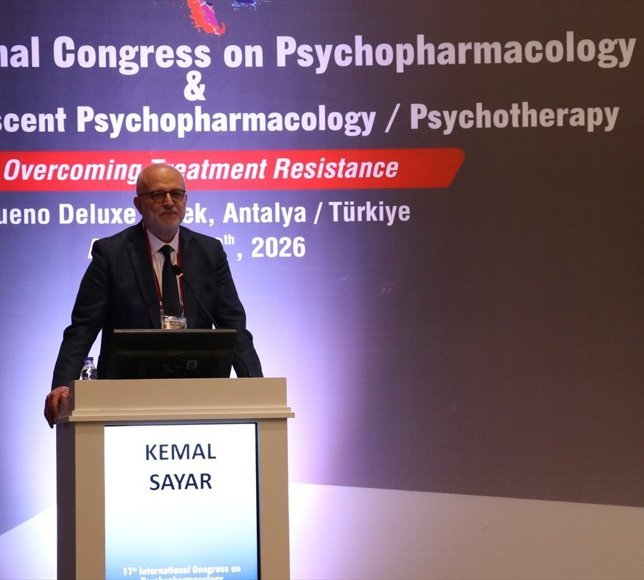 Antalya'da düzenlenen kongreye 10 ülkeden uzman psikofarmakologlar katıldı