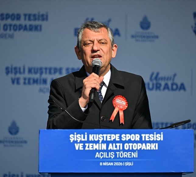 CHP Genel Başkanı Özel, Kuştepe Spor Tesisi ve Zemin Altı Otoparkı Açılış Töreni'ne katıldı: